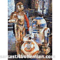 Star Wars Photomosiac Droids of the Resistance 1000 Piece Jigsaw Puzzle  B016AD9ZF6